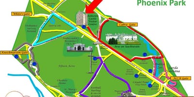 Phoenix park χάρτης