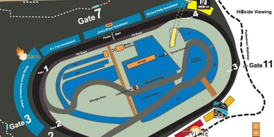 Phoenix raceway χάρτης