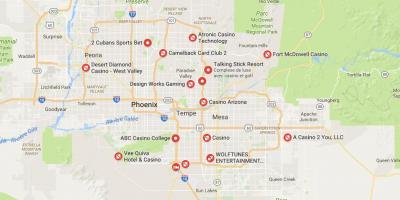 Χάρτης της Phoenix casino